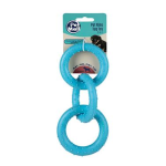 Dog / Puppy 3-in-1 Tug Toy Rings, assorted